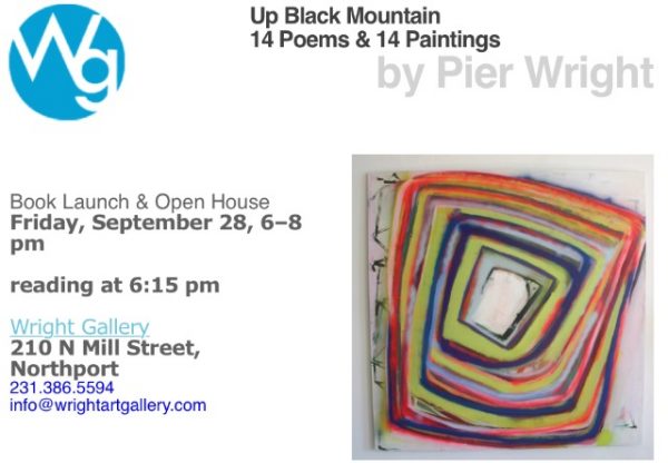 Up Black Mountain- 14 poems and 14 paintings